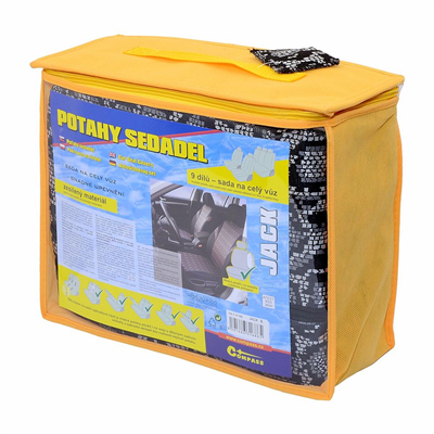 31686 Potahy sedadel sada 9ks JACK  III. AIRBAG