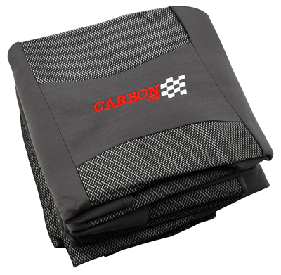 31688 Potahy sedadel sada 9ks CARBON LIGHT šedé AIRBAG