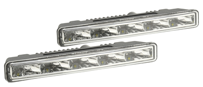 33550 Světla denního svícení 5 HIGH POWER LED 12V/24V (185x23x55 mm)