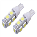 33719 Žárovka 9 SUPER LED 12V  T10  bílá 2ks