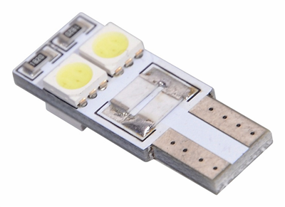 33793 Žárovka 4 SMD LED 12V T10 s rezistorem CAN-BUS ready bílá
