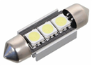 Compass 33803 33803 Žárovka 3 SMD LED 12V suf. SV8.5 36mm s rezistorem CAN-BUS ready bílá