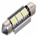 33803 Žárovka 3 SMD LED 12V suf. SV8.5 36mm s rezistorem CAN