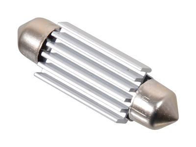 33815 Žárovka 6 SMD LED 12V suf. SV8.5 38mm s rezistorem CAN-BUS bílá