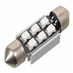 33816 Žárovka 6 SMD LED 12V suf. SV8.5 38mm s rezistorem CAN