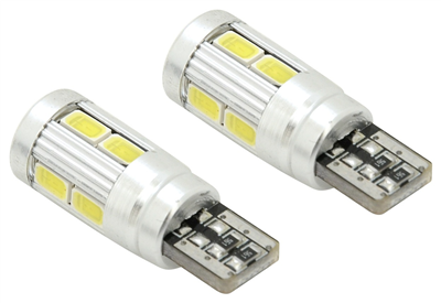 33821 Žárovka 10 SMD LED 3chips 12V T10 CAN-BUS ready bílá 2ks