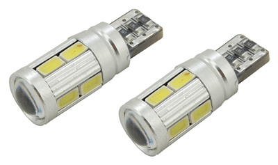 33821 Žárovka 10 SMD LED 3chips 12V T10 CAN-BUS ready bílá 2ks