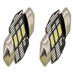 33826 Žárovka 3 LED SMD 12V  suf.11X32 SV8.5 NEW-CAN-BUS bíl