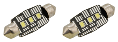 33827 Žárovka 3 LED SMD 12V  suf.11X38 SV8.5 NEW-CAN-BUS bílá 2ks