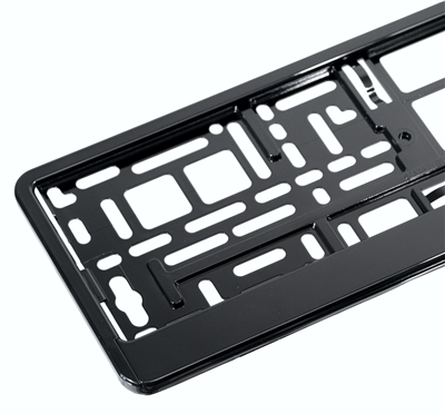 91561 Podložka pod SPZ BLACK metallic