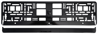 91561 Podložka pod SPZ BLACK metallic
