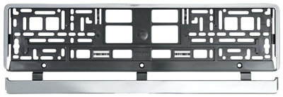 91566 Podložka pod SPZ CHROM STRIP
