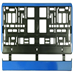 91569 Podložka pod SPZ BLUE STRIP