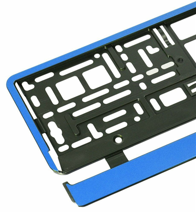 91569 Podložka pod SPZ BLUE STRIP