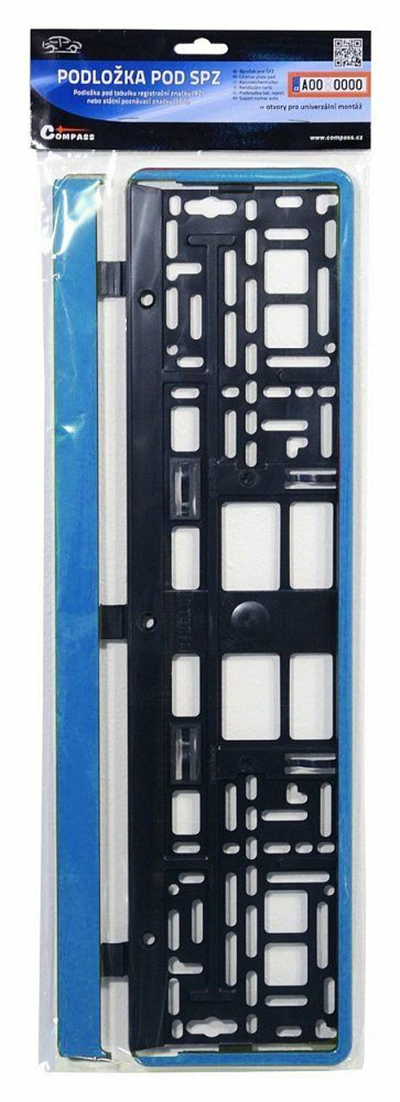 91569 Podložka pod SPZ BLUE STRIP