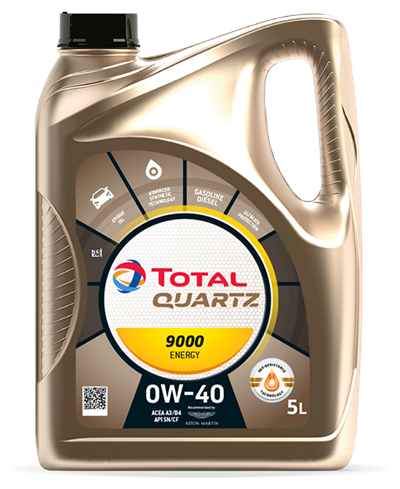 QUARTZ 9000 Energy 0W-40 - 5L