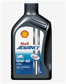 Shell 550053785 Advance 4T Ultra 10W-40 - 1L