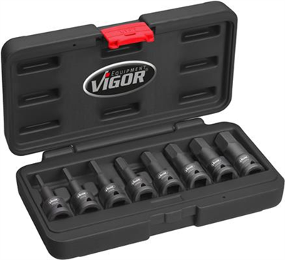 VIGOR V7019 Sada kovaných nástrčkových kľúčov