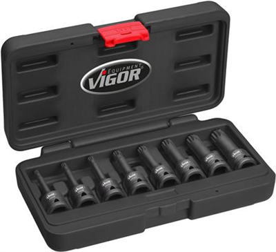 VIGOR V7018 Sada kovaných nástrčkových kľúčov