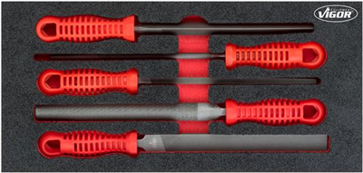VIGOR V5072 Pilníky - sada