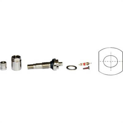 KS TOOLS 149.1022 Kontrola tlaku v pneumatikách