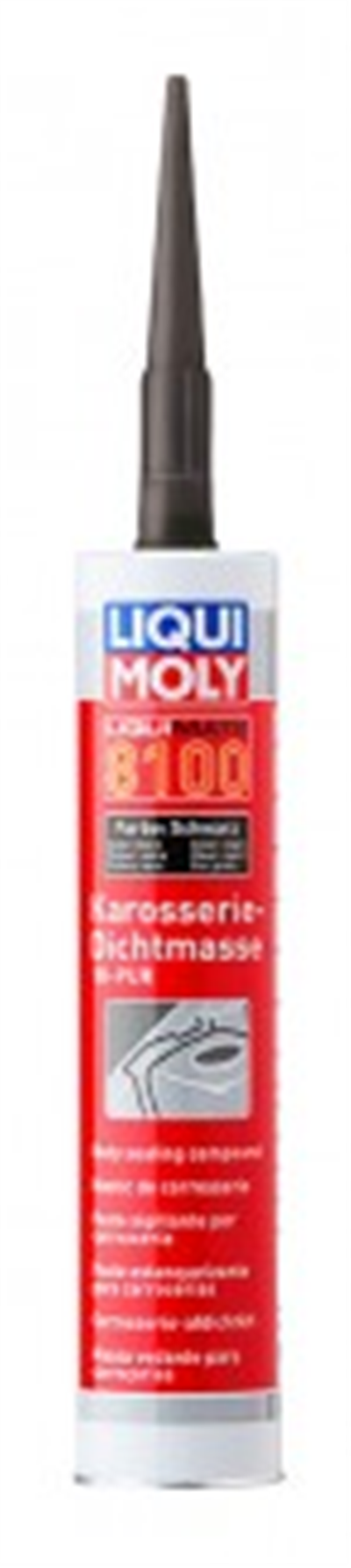 TĚSNICÍ HMOTA LIQUIMATE 8100 (1K-PU) ČERNÁ/BÍLÁ/ŠEDÁ - 310ml