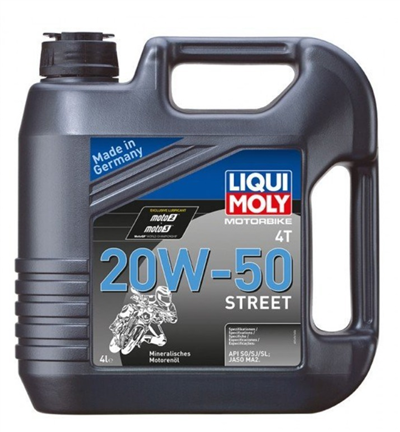 MOTORBIKE STREET 4T 20W-50 - 4L