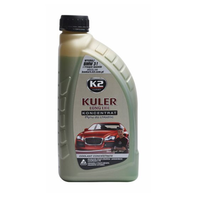 KULER G48 ZELENÁ KONCENTRÁT - nemrznoucí kapalina do chladiče do -50 °C - 1L