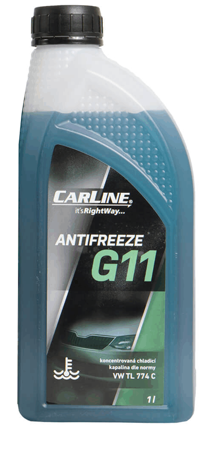 ANTIFREEZE - Chladící kapalina G11 -30°C - 1L