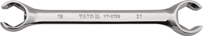Kľúč prstencový polootvorený 8x10 mm