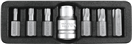 YATO YT-0416 Sada bitov 7 ks TORX s otvorom