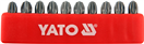 YATO YT-0472 Bit křížový 1/4 PZ3 x 25 mm NON-SLIP 10 ks