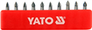 YATO YT-0473 Bit křížový 1/4 PH0 x 25 mm 10 ks