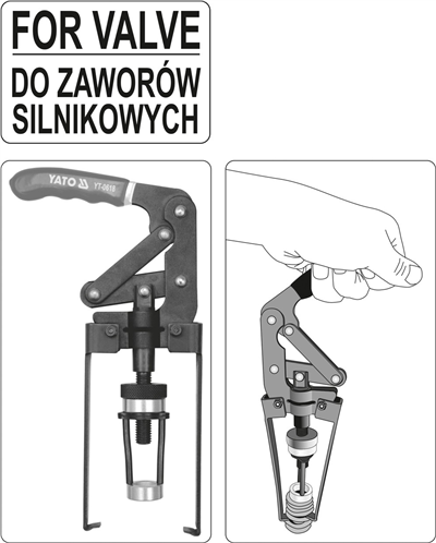 Nástroj na demontáž ventilov motora