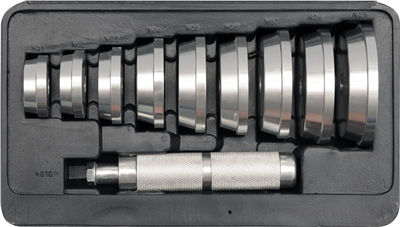 Súprava na montáž tesniacich krúžkov, 10 ks, 40-81 mm
