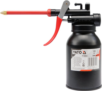 Olejnička s fexibilním hrdlom oceľová 200ml