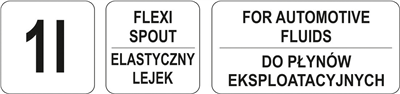 Lievik na olej 1 l