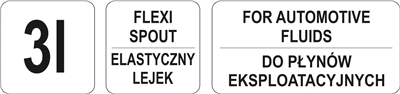 Lievik na olej 3 l