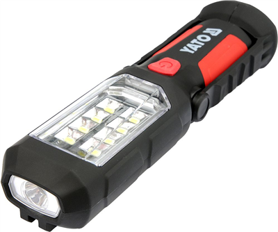 Montážna lampa 8 + 1 LED, háčik + magnet