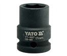YATO YT-1007 Nadstavec 1/2 rázový šesťhranný 17 mm CrMo