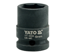 YATO YT-1009 Nadstavec 1/2 rázový šesťhranný 19 mm CrMo