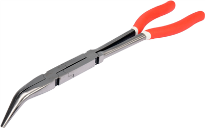 Kliešte zahnuté 330 mm 45°