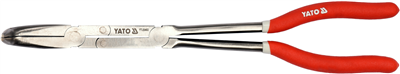 Kliešte zahnuté 330 mm 90°