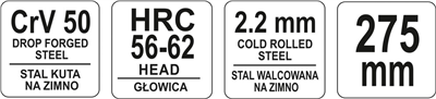 Štiepacie kliešte 275 mm