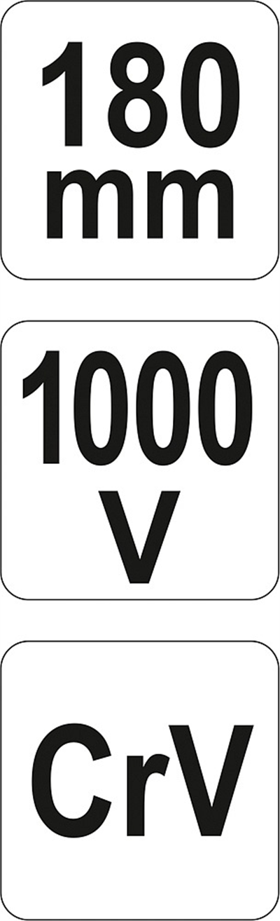 Kombinované kliešte 180 mm VDE (1000 V)