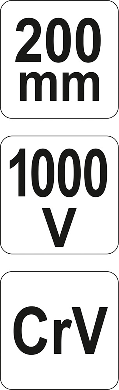 Kombinované kliešte 200 mm VDE (1000 V)