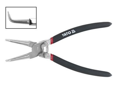 Kliešte na ségrovky 150 mm vnútorný ohnuté CrV