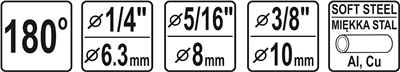 Mini ohýbačka rúr 6,3 -10m