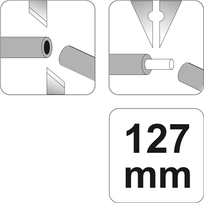 Elektrikárske kliešte 125 mm