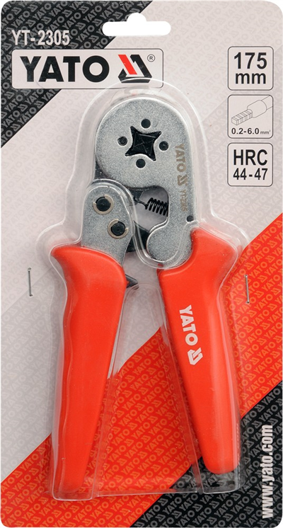 Kliešte na konektory 175mm, HRC 44-47, 0,2-6,00mm2